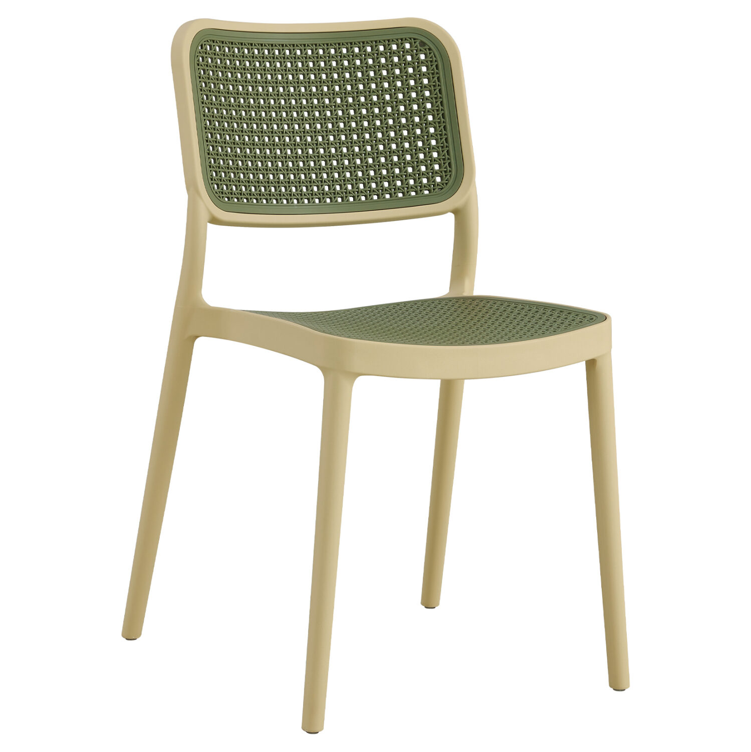 ΚΑΡΕΚΛΑ ΠΟΛΥΠΡΟΠΥΛΕΝΙΟΥ FB95934.04 ΜΠΕΖ ΜΕ OLIVE GREEN 41x49x102Υ εκ.