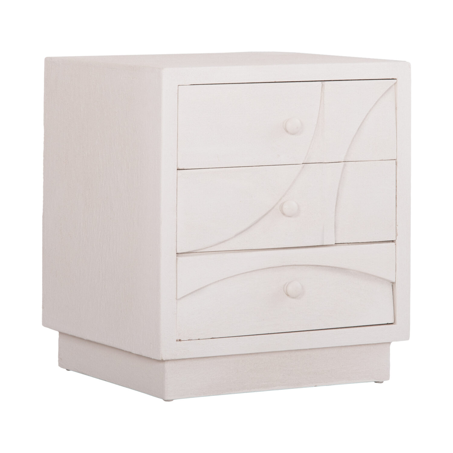 ΚΟΜΟΔΙΝΟ FB918047 MDF ΣΕ ΥΠΟΛΕΥΚΟ ΧΡΩΜΑ-3 ΣΥΡΤΑΡIA 48x38x55,5Υεκ.